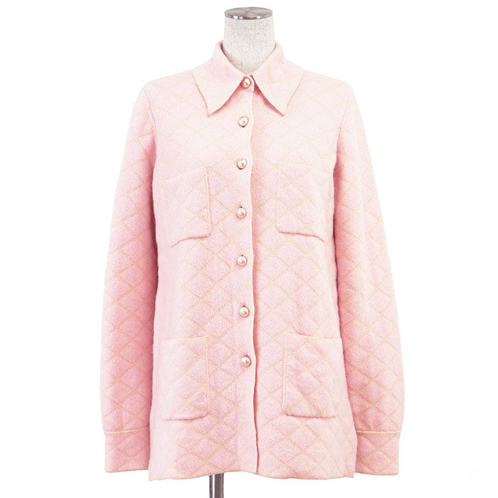 Chanel Matelasse Cashmere Silk Jacket