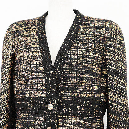 Chanel P61802 Tweed Wool Blend Jacket