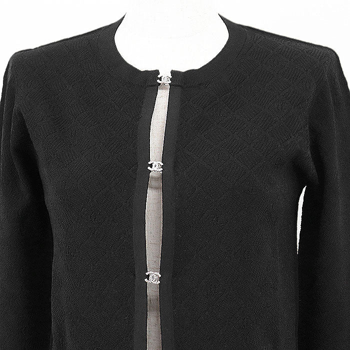 Chanel P76842 Monogram Knit Cardigan