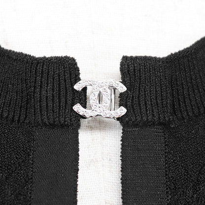 Chanel P76842 Monogram Knit Cardigan
