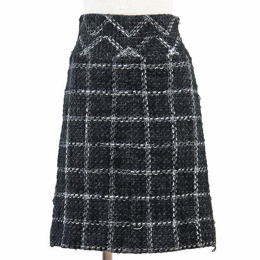 Chanel 06A P29549 Wool Tweed Skirt