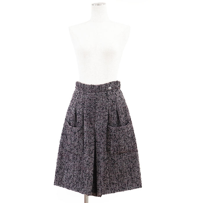 Chanel Tweed Wool Alpaca Skirt