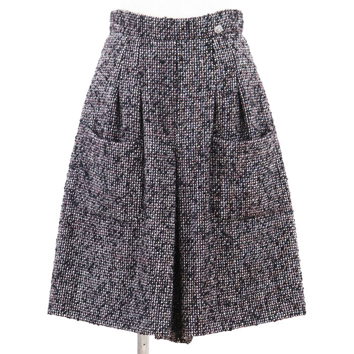 Chanel Tweed Wool Alpaca Skirt