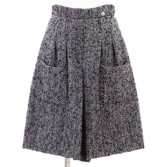 Chanel Tweed Wool Alpaca Skirt
