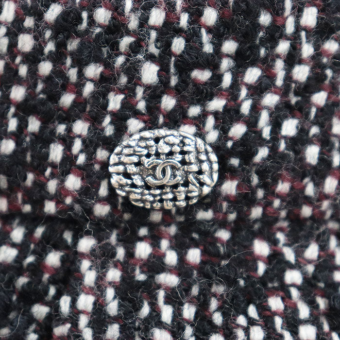 Chanel Tweed Wool Alpaca Skirt
