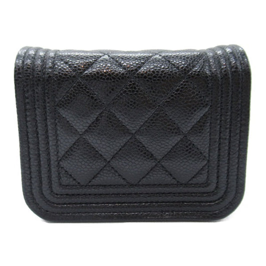 Chanel CC Caviar Boy Belt Bag  Leather Crossbody Bag in Excellent condition