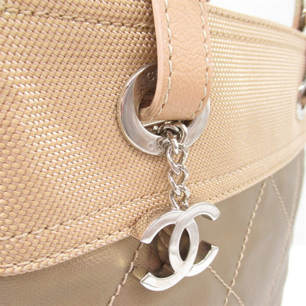 Chanel Paris Biarritz PM Tote Bag Canvas Tote Bag 11888547 in Good condition