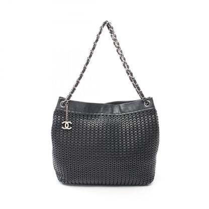 Chanel Caviar Chain Tote Bag  Leather Shoulder Bag in Good condition
