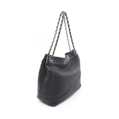 Chanel Caviar Chain Tote Bag  Leather Shoulder Bag in Good condition