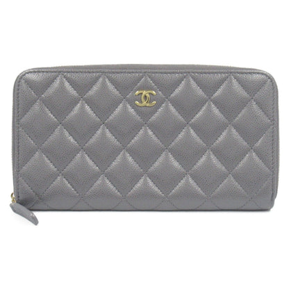 Chanel Matelasse Leather Long Wallet