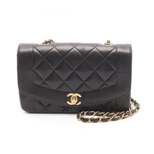 Chanel Matelasse Diana Flap Lambskin Shoulder Bag