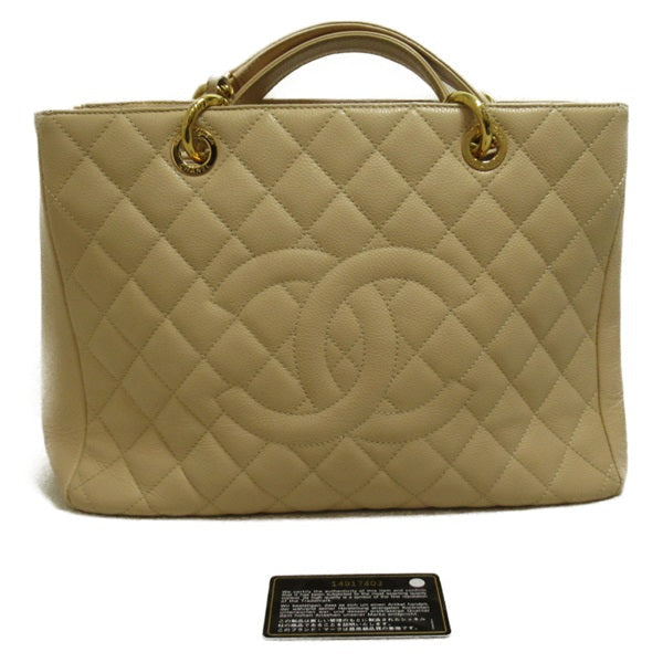 CC Caviar Grand Shopping Tote - '10s