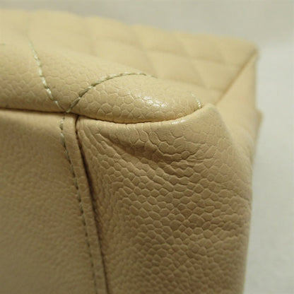 Chanel CC Caviar Grand Shopping Tote Leather Tote Bag in Good condition