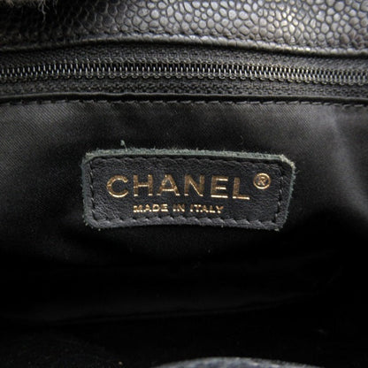 Chanel CC Caviar Grand Shopping Tote Leather Tote Bag in Fair condition