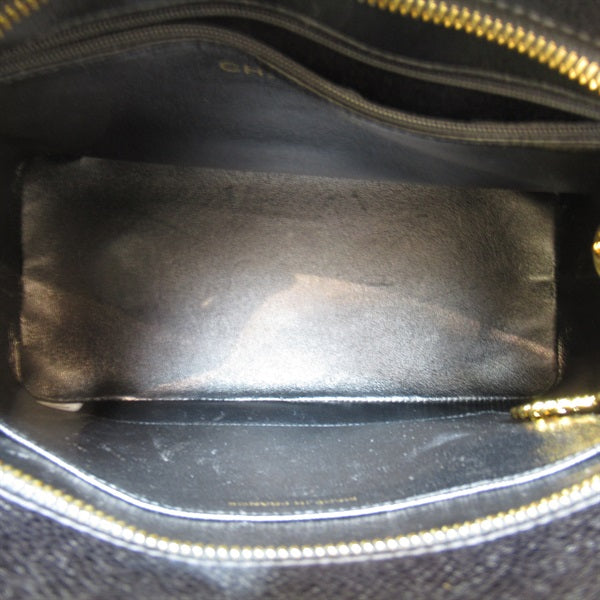 CC Caviar Medallion Tote Bag - '10s