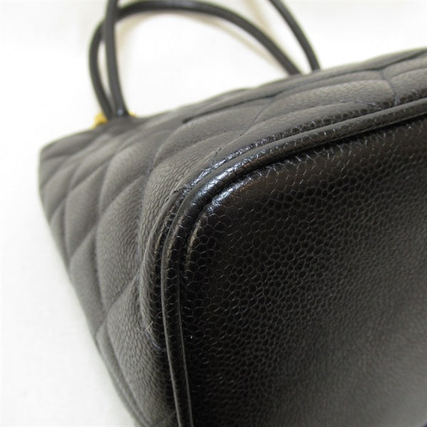 CC Caviar Medallion Tote Bag - '10s
