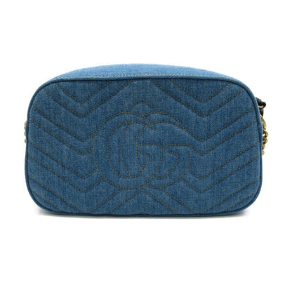 Gucci Marmont Denim Crossbody Bag - '10s
