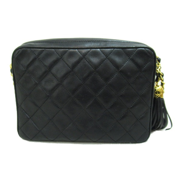 Chanel Quilted CC Camera Bag Leather Crossbody Bag in Good condition