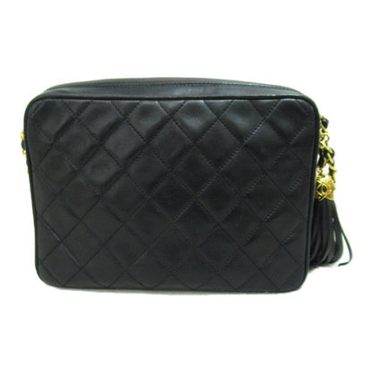 Chanel Quilted CC Camera Bag Leather Crossbody Bag in Good condition