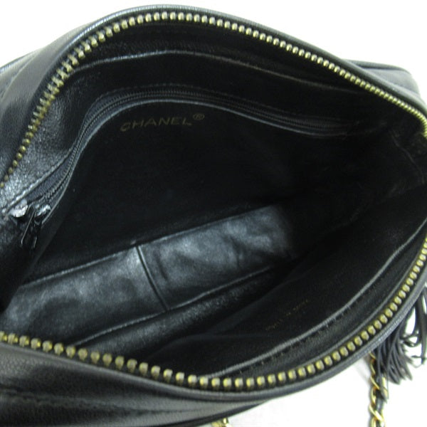 Chanel Quilted CC Camera Bag Leather Crossbody Bag in Good condition