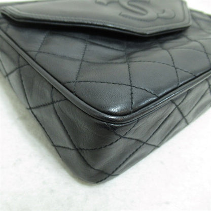 Chanel Quilted CC Camera Bag Leather Crossbody Bag in Good condition