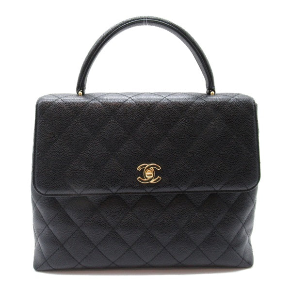 CC Caviar Kelly Handbag - '10s
