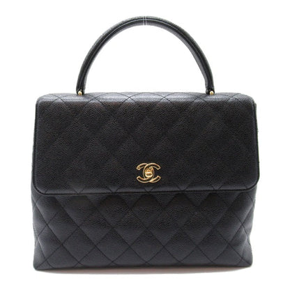 CC Caviar Kelly Handbag - '10s