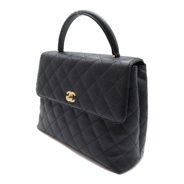CC Caviar Kelly Handbag - '10s