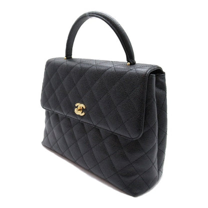 CC Caviar Kelly Handbag - '10s