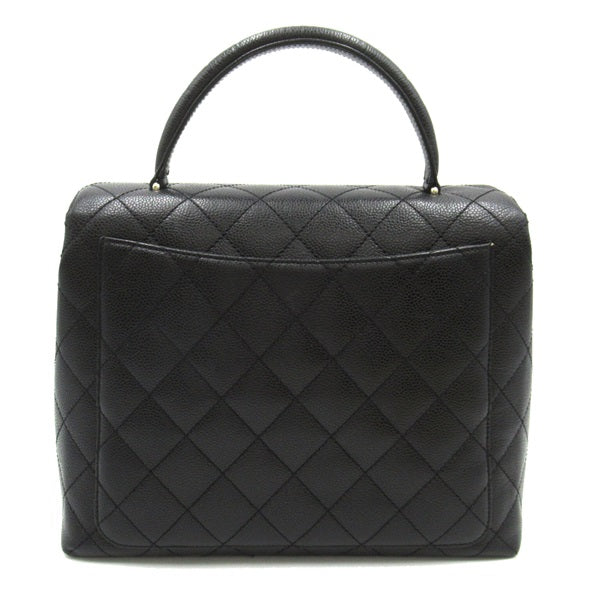 CC Quilted Caviar Handle Bag - '10s
