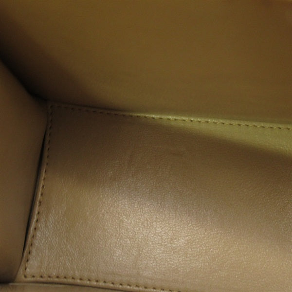 Leather Trapezoid Flap Bag - '10s