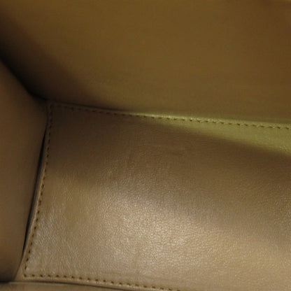 Leather Trapezoid Flap Bag - '10s