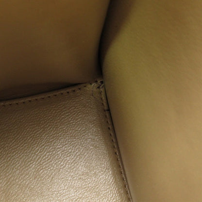 Leather Trapezoid Flap Bag - '10s