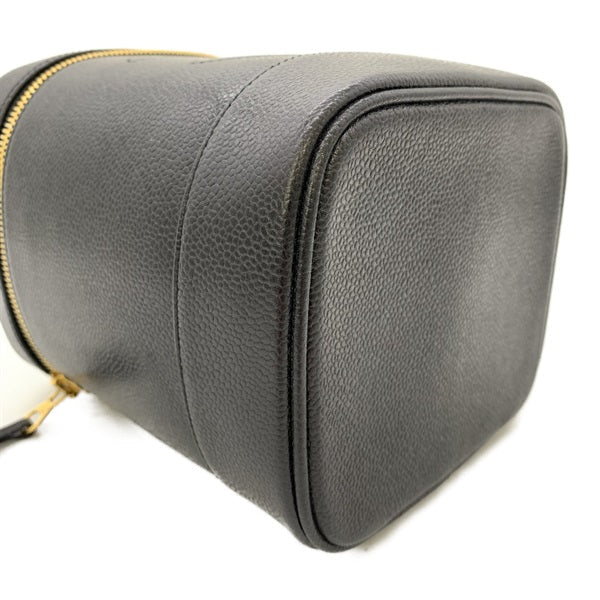 Chanel Vanity Bag Leather Vanity Bag A01998 in Excellent condition