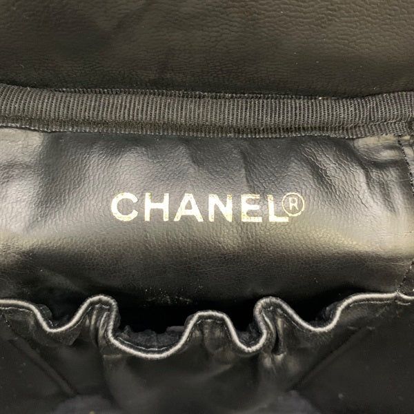 Chanel Vanity Bag Leather Vanity Bag A01998 in Excellent condition