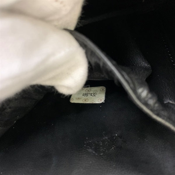 Chanel Vanity Bag Leather Vanity Bag A01998 in Excellent condition