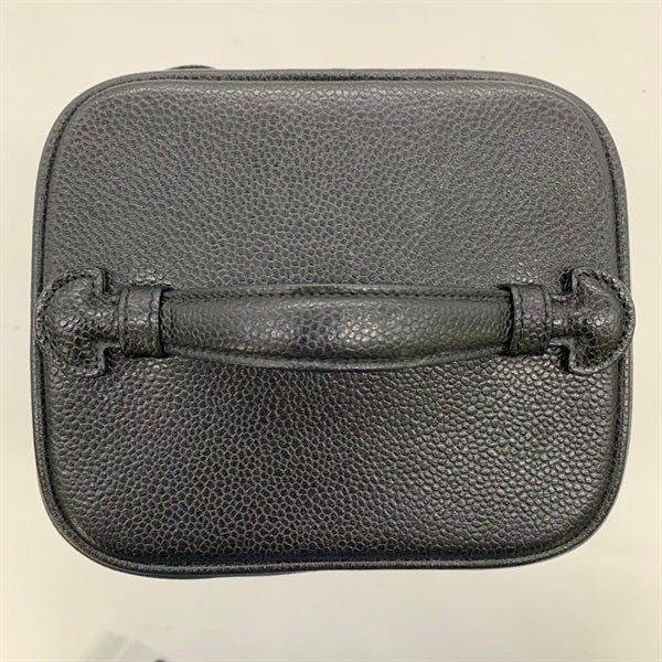 Chanel Vanity Bag Leather Vanity Bag A01998 in Excellent condition