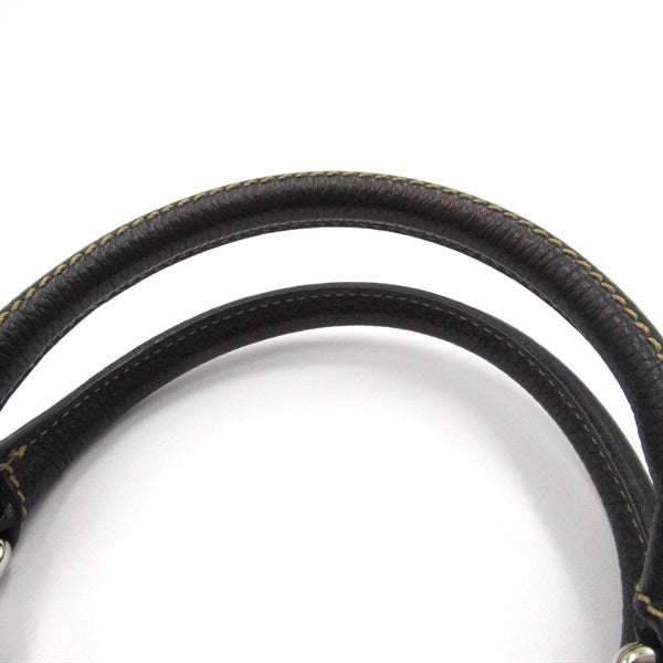 Chanel Logo Tassel Shoulder Bag Leather Shoulder Bag A23055 in Good condition