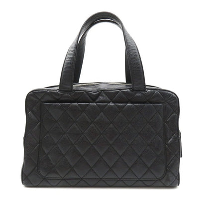 Chanel Quilted Caviar Handbag Leather Handbag 6186246 in Good condition