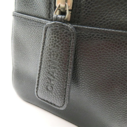 Chanel Quilted Caviar Handbag Leather Handbag 6186246 in Good condition