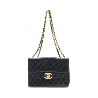 Chanel Jumbo Matelasse Single Flap Shoulder Bag Leather Shoulder Bag 4455407 in Good condition