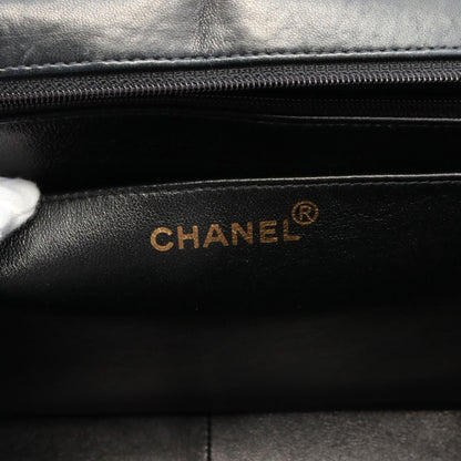 Chanel Jumbo Matelasse Single Flap Shoulder Bag Leather Shoulder Bag 4455407 in Good condition