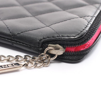 Chanel Cambon Zip Pouch Leather Coin Case 9820703 in Good condition