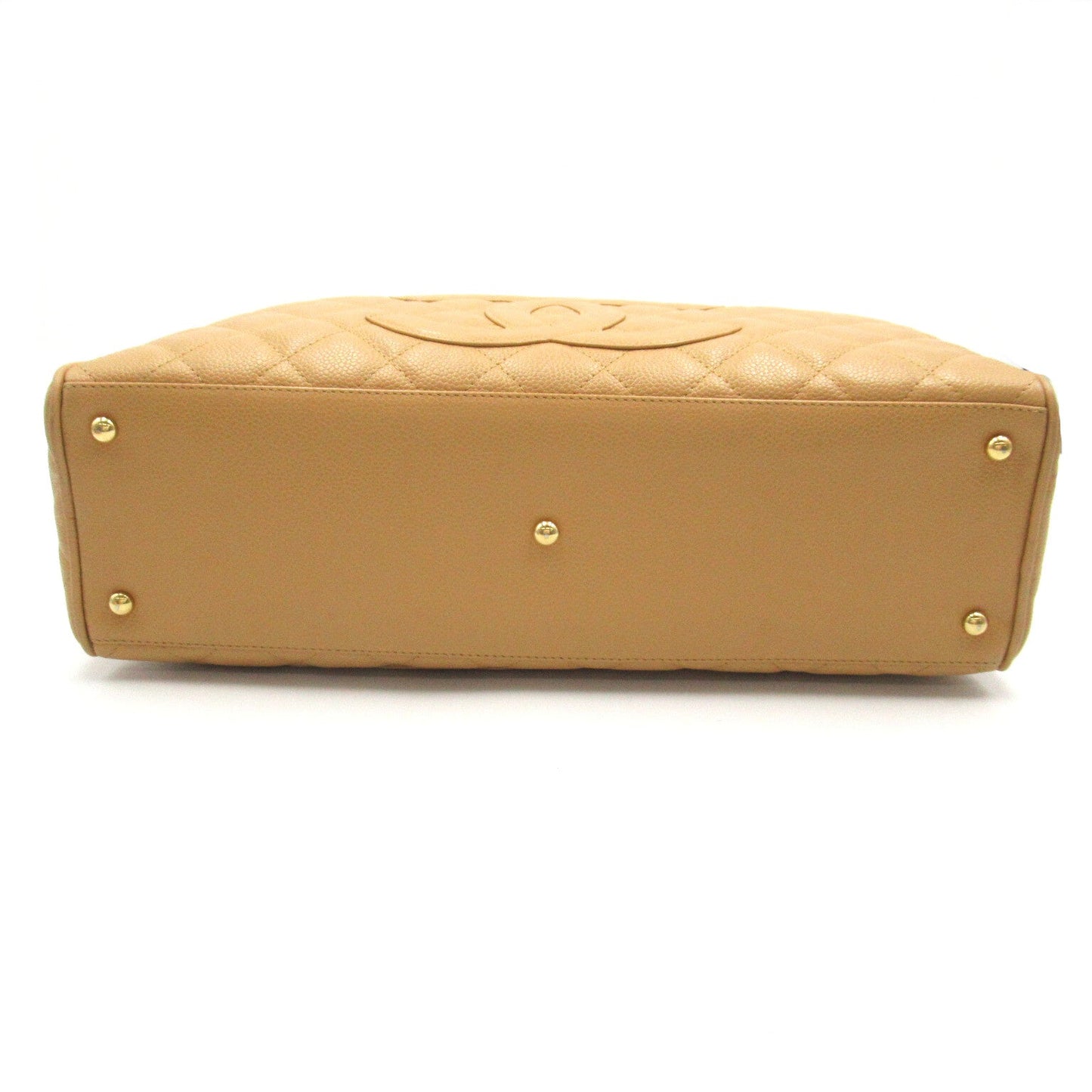 Chanel Boston Bag Leather Handbag in Good condition