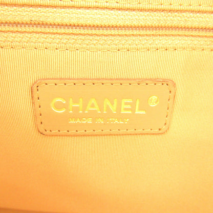 Chanel Boston Bag Leather Handbag in Good condition