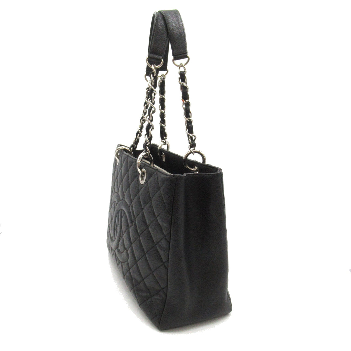 Chanel Caviar GST Leather Tote Bag A50995 in Good condition