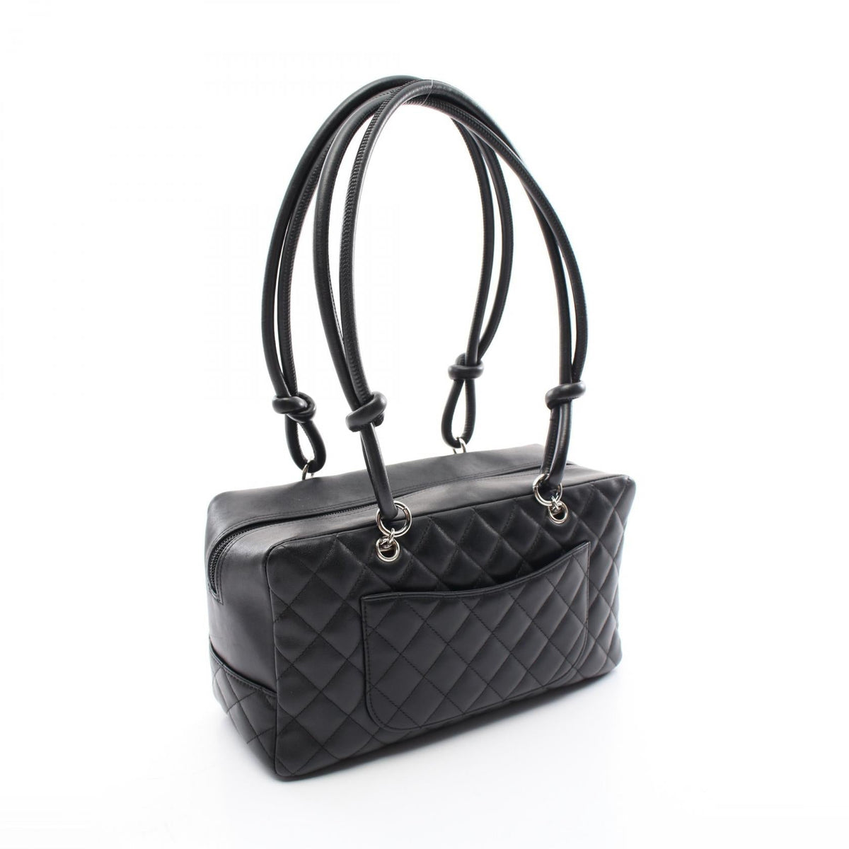 Chanel Cambon Line Leather Bowling Bag A25171