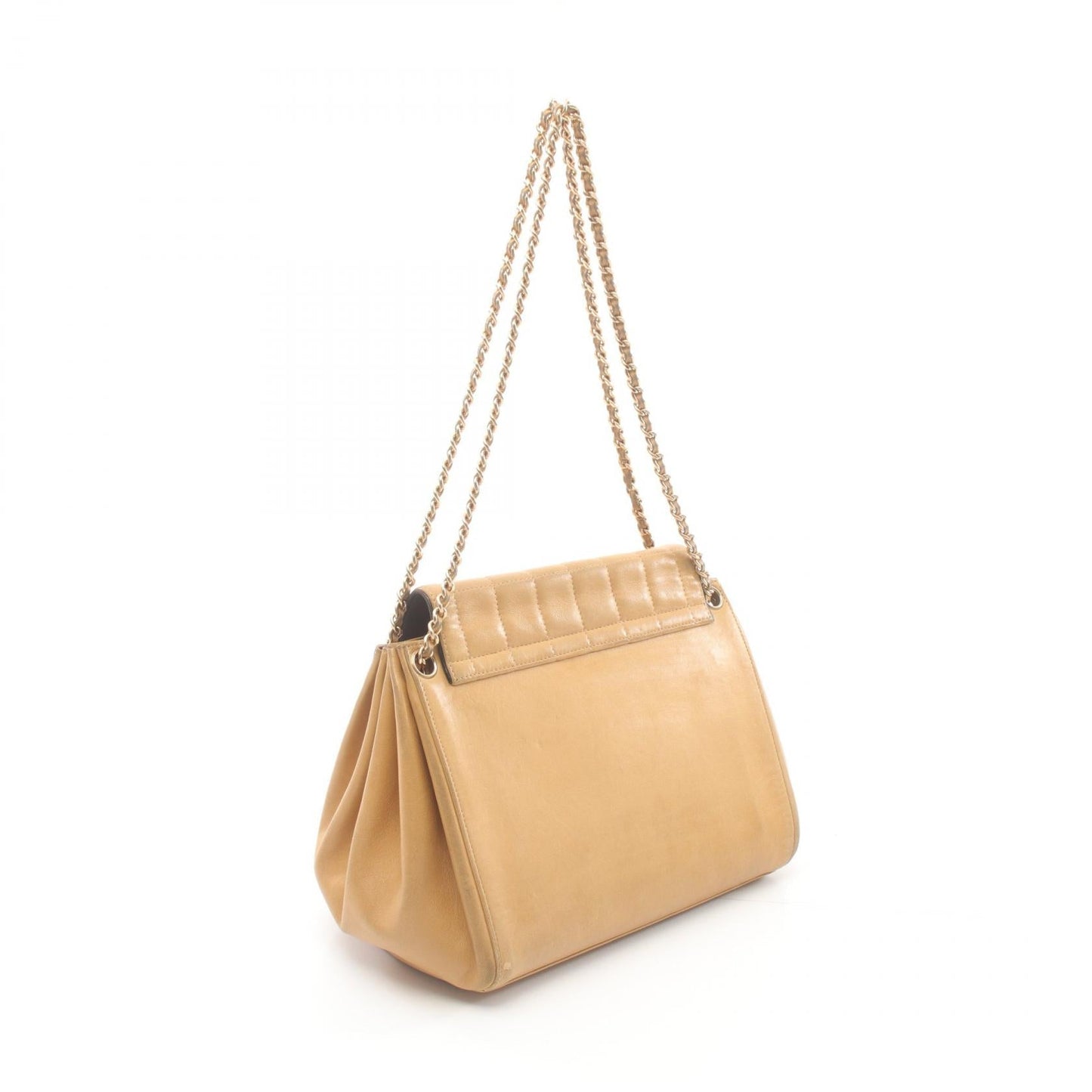 Chanel Lambskin Chocolate Bar Shoulder Bag