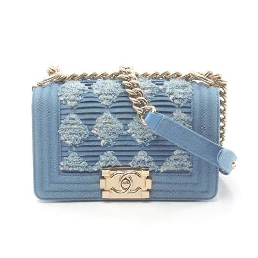 Chanel Boy Chanel Denim Shoulder Bag