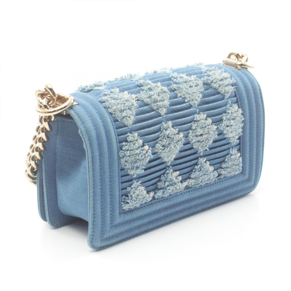Chanel Boy Chanel Denim Shoulder Bag